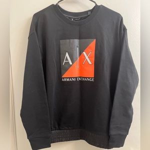 New Armani Exchange crew neck Sweatshirt